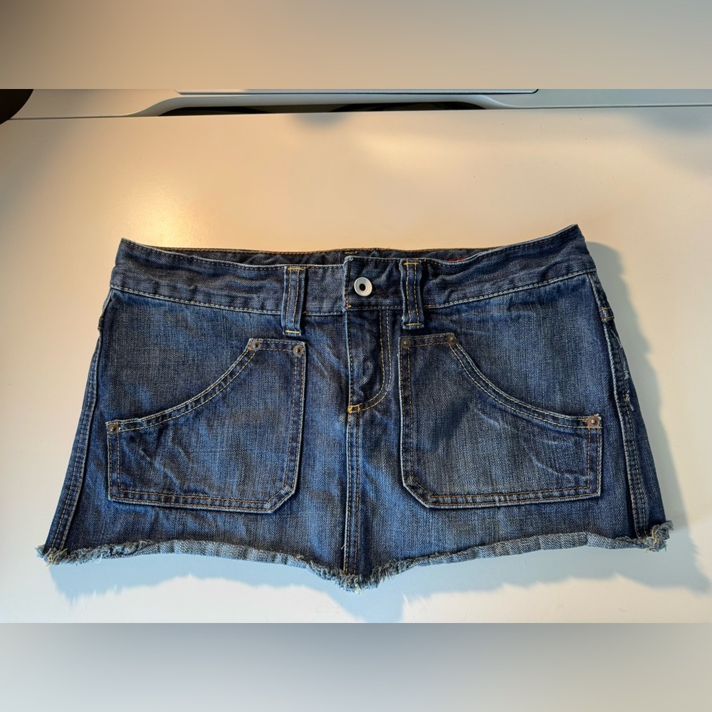 X2 mini denim skirt💙